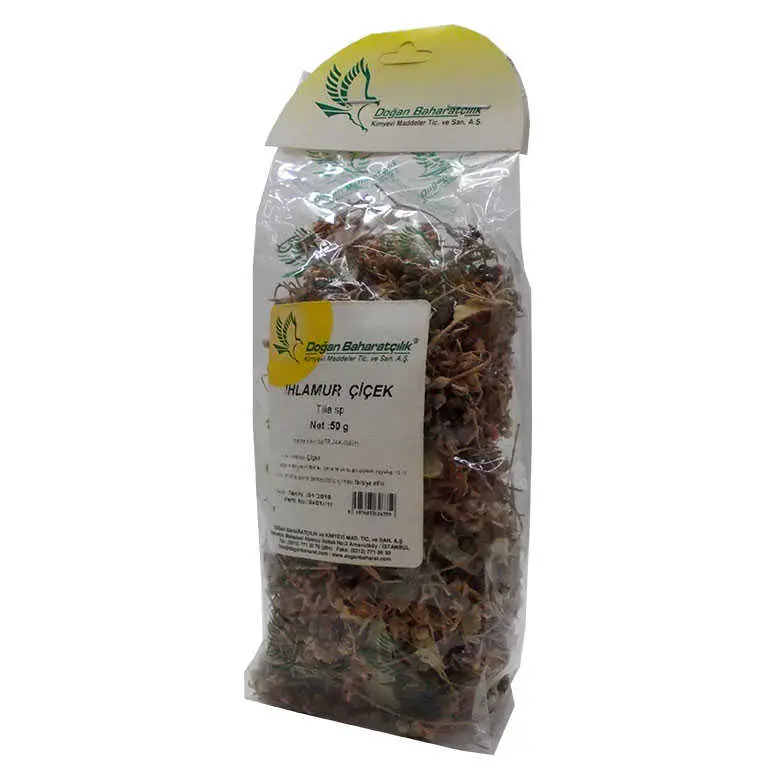 Doğal Ihlamur Çiçeği 50 Gr Paket 4