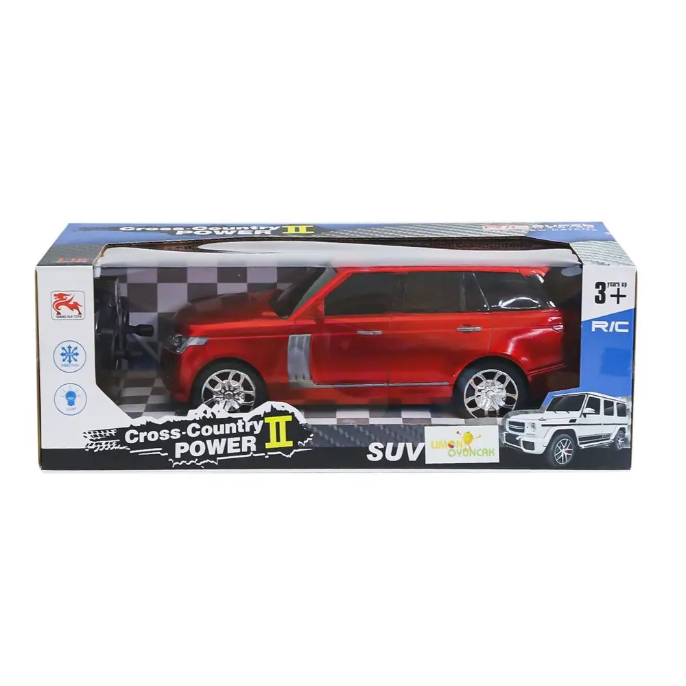 8578-2A Kumandalı Şarjlı Jeep Cross Country -Limon Oyuncak 3