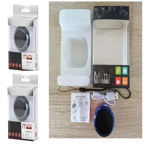 Kablosuz Bluetooth Hoparlör - Ses  2li Set Tek Bağlantıda 3