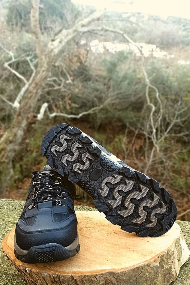 Erkek Outdoor Trekking Ayakkabı Siyah Renk 3