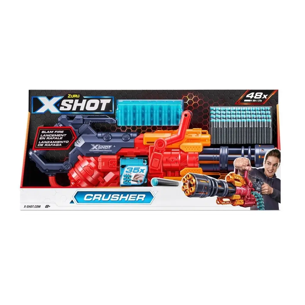 36382 Zuru X-Shot Sünger Atan Excel-Crusher 48 -Sunman