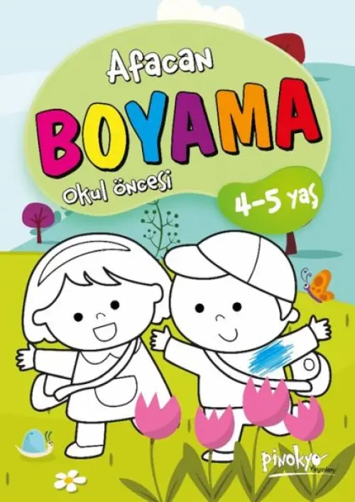 Afacan Boyama Okul Öncesi 4-5 Yaş