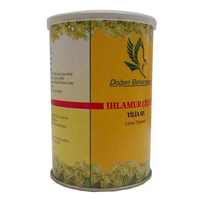 Doğal Ihlamur Çiçeği 50 Gr Teneke Kutu 4