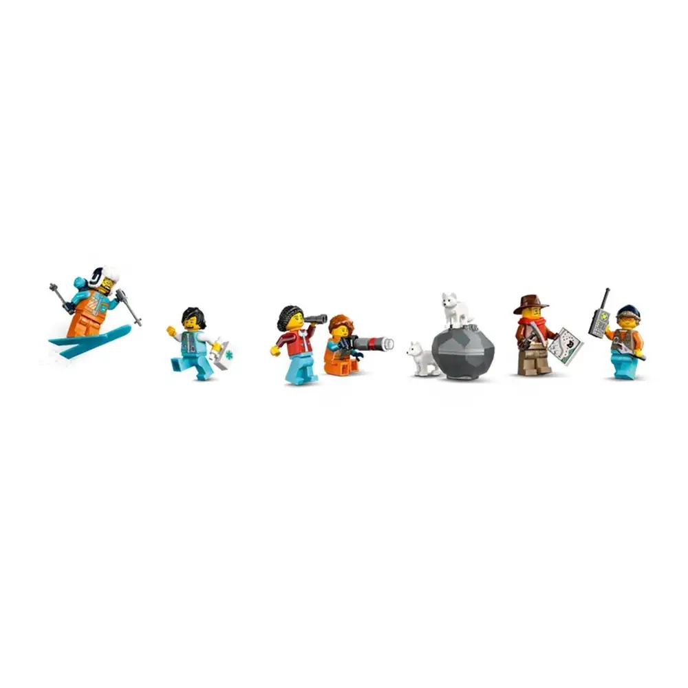 60470 Lego City Kaşif Treni 1517 parça +7 yaş 4