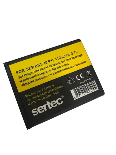 SERTEC - SONY / ERİCSON SR--40 / P1 I Uyumlu Bat