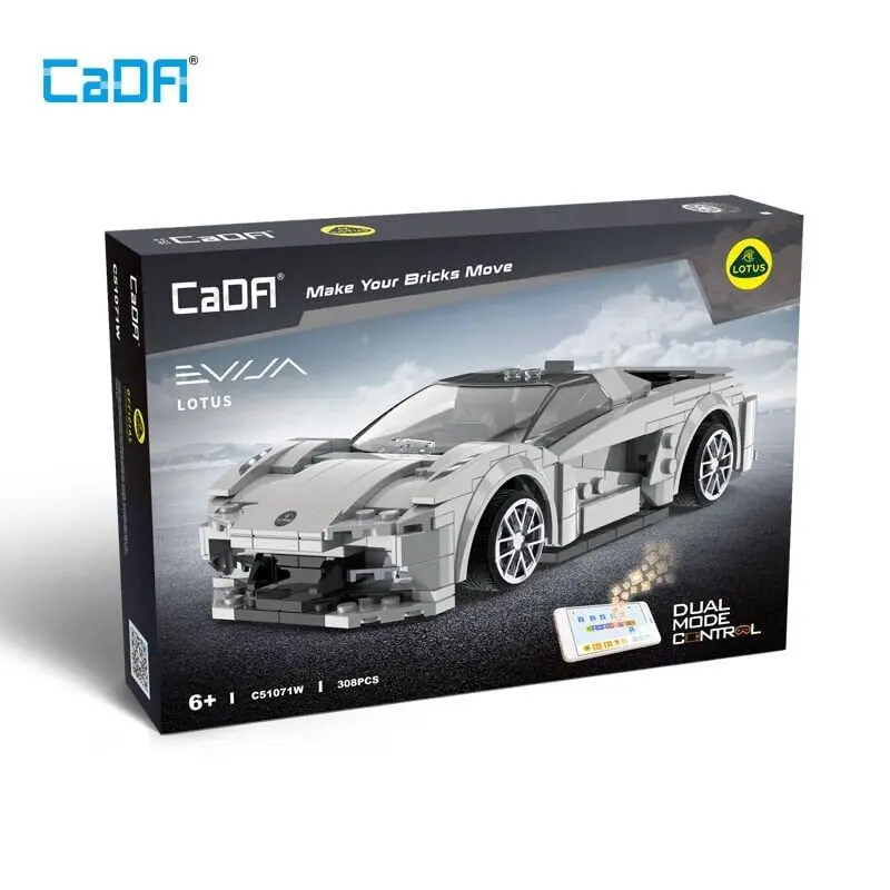 C51071W CADA LOTUS YARIŞ ARABASI 308 PARÇA BLK OYUNCAK 4
