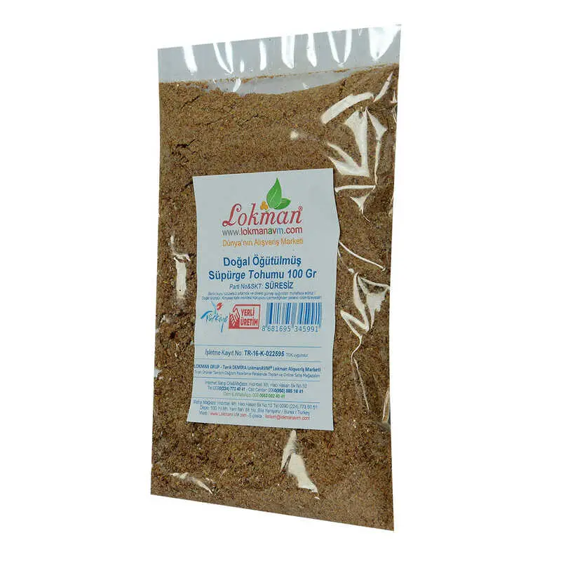 Süpürge u Doğal Öğütülmüş 100 Gr Paket 4