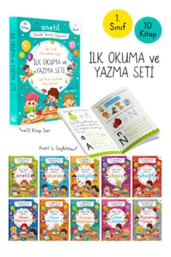 Anetil İlk Okuma ve Yazma Seti – 10