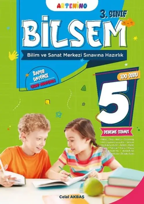 3. Sınıf 2025 BİLSEM Sınına Hazırlık 5’li Deneme Sını
