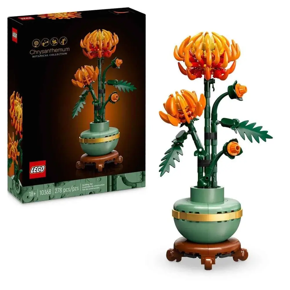 10368 Lego Botanicals - - Chrysanthemum 278 parça +18 yaş 2