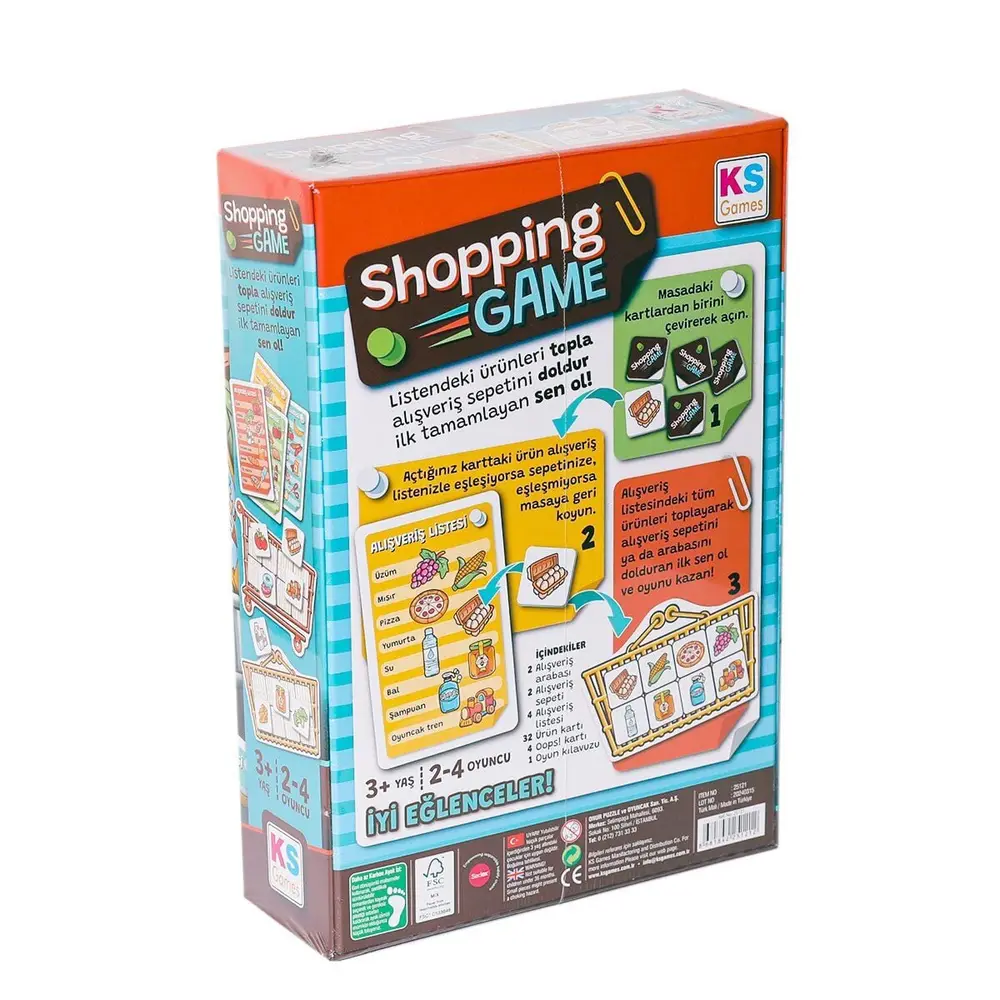 25121 Shopping Game Oyunu -KS Games 2