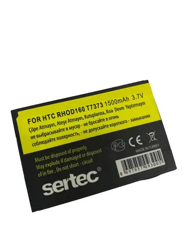SERTEC - HTC T7373 Touch pro 2 / RHOD160 Uyumlu Bat
