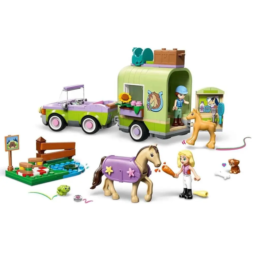 42695 Lego Friends At ve Tay Römorku 279 parça +7 yaş 5