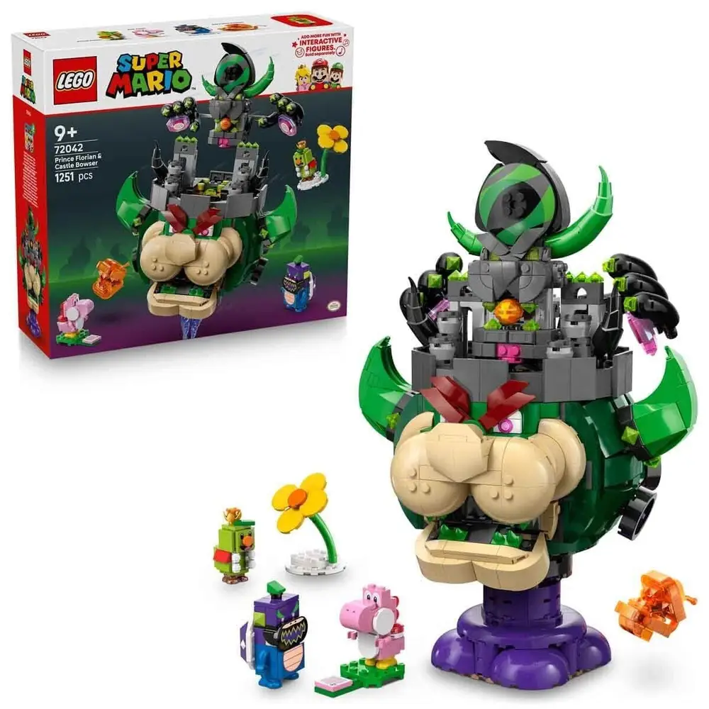 72042 Lego Super Mario - Prince Florian ve Castle Bowser 1251 parça +9 yaş 2
