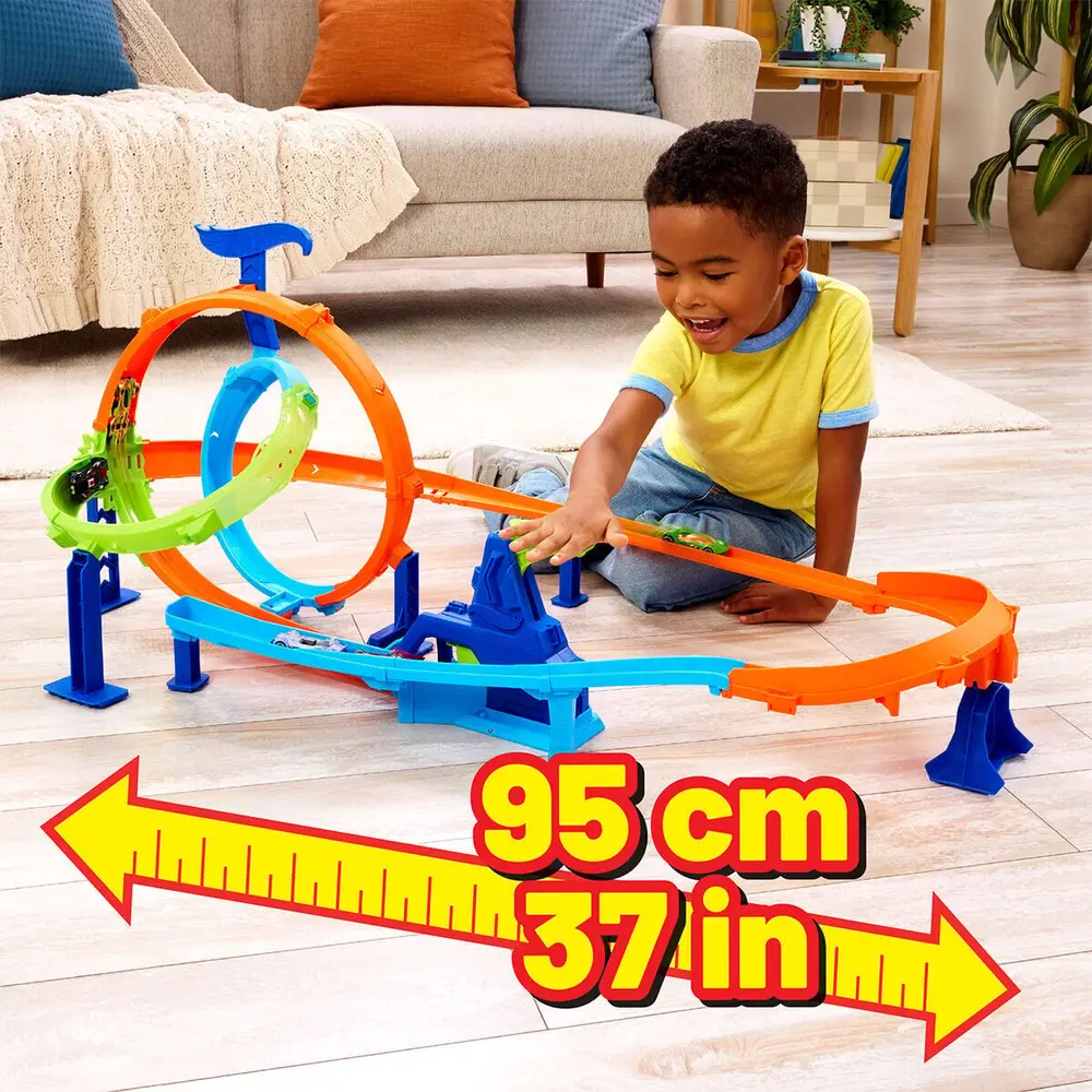JHK73 Hot Wheels Hızlı Fırlatma Kasırgası Oyun Seti 5