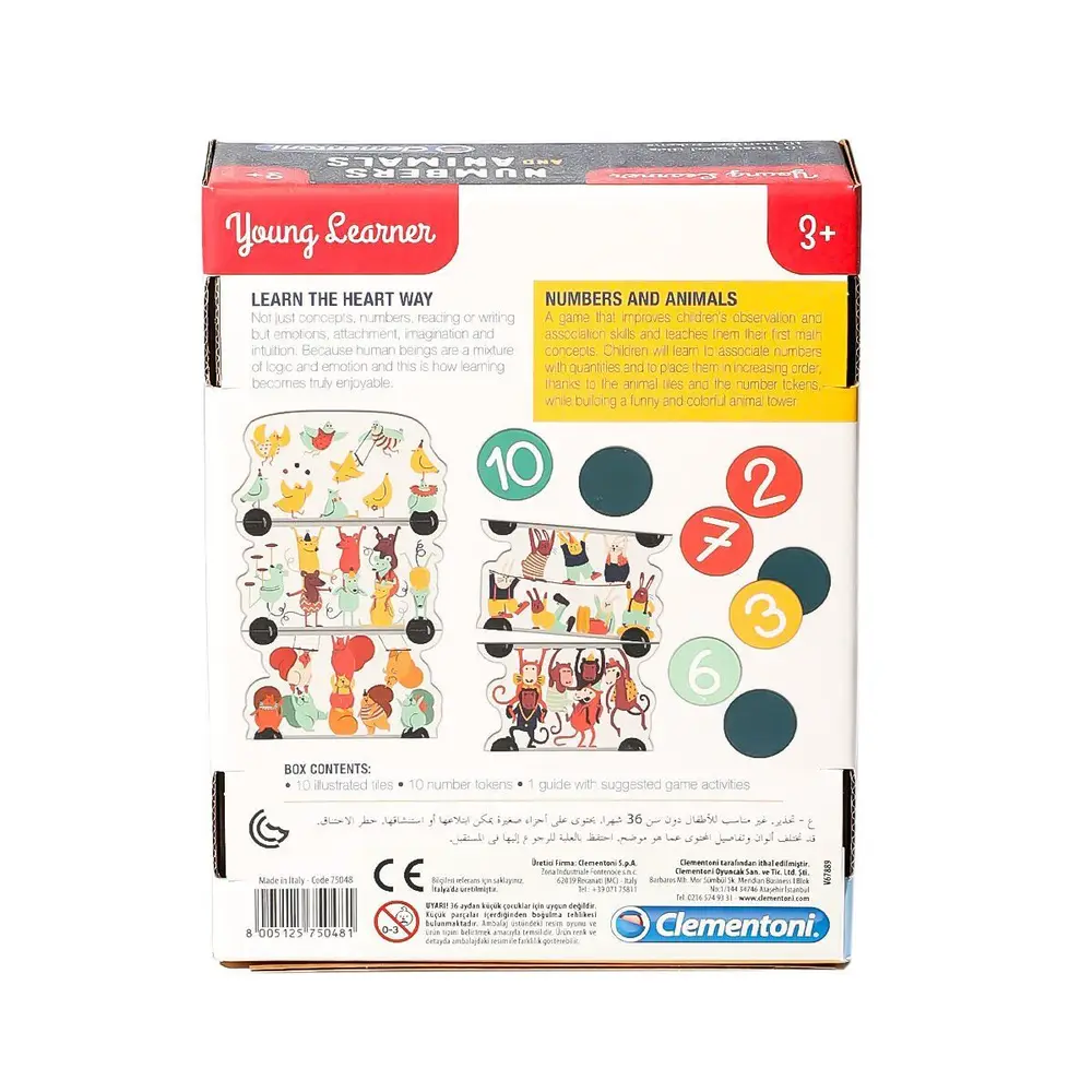 75048TR Young Learner - Sayılar ve Hayvanlar +3 yaş 2