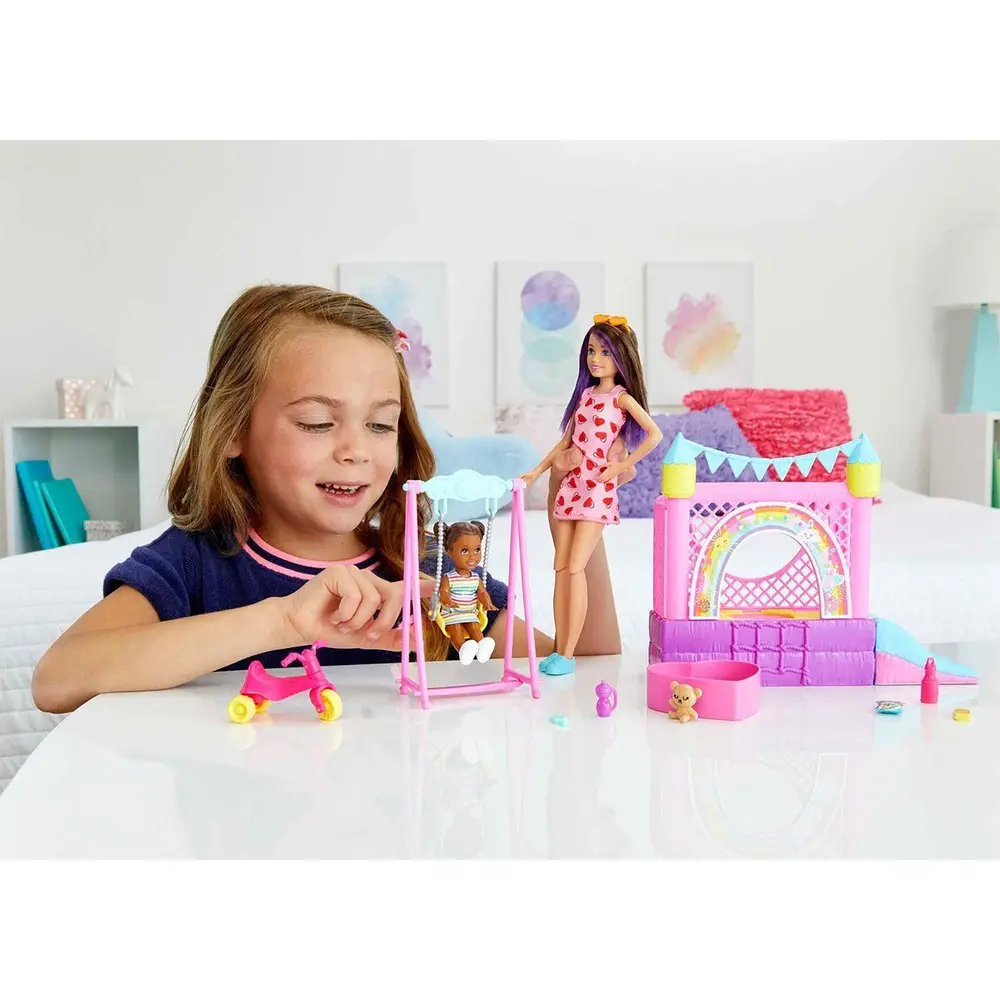 HHB67 Bebek Bakıcısı Skipper Oyun Evi Seti 6