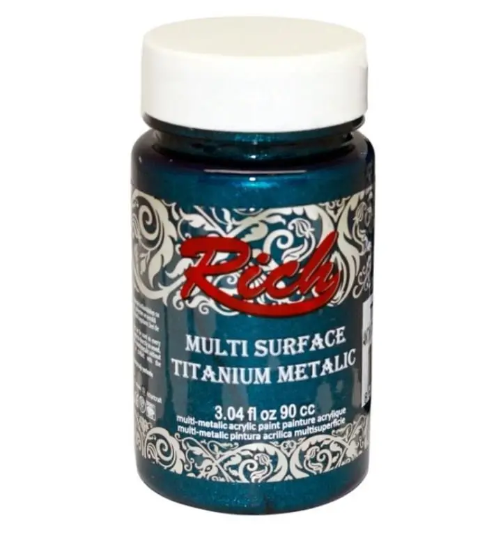 Riculti Surface Titanium 2570 Antik Turkuaz Metalik 90 cc