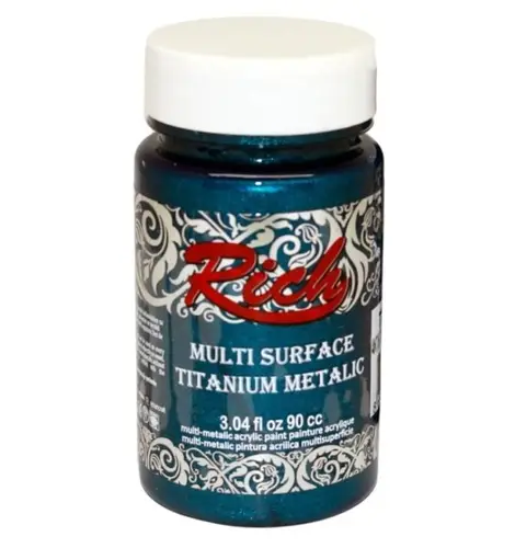 Riculti Surface Titanium 2570 Antik Turkuaz Metalik 90 cc