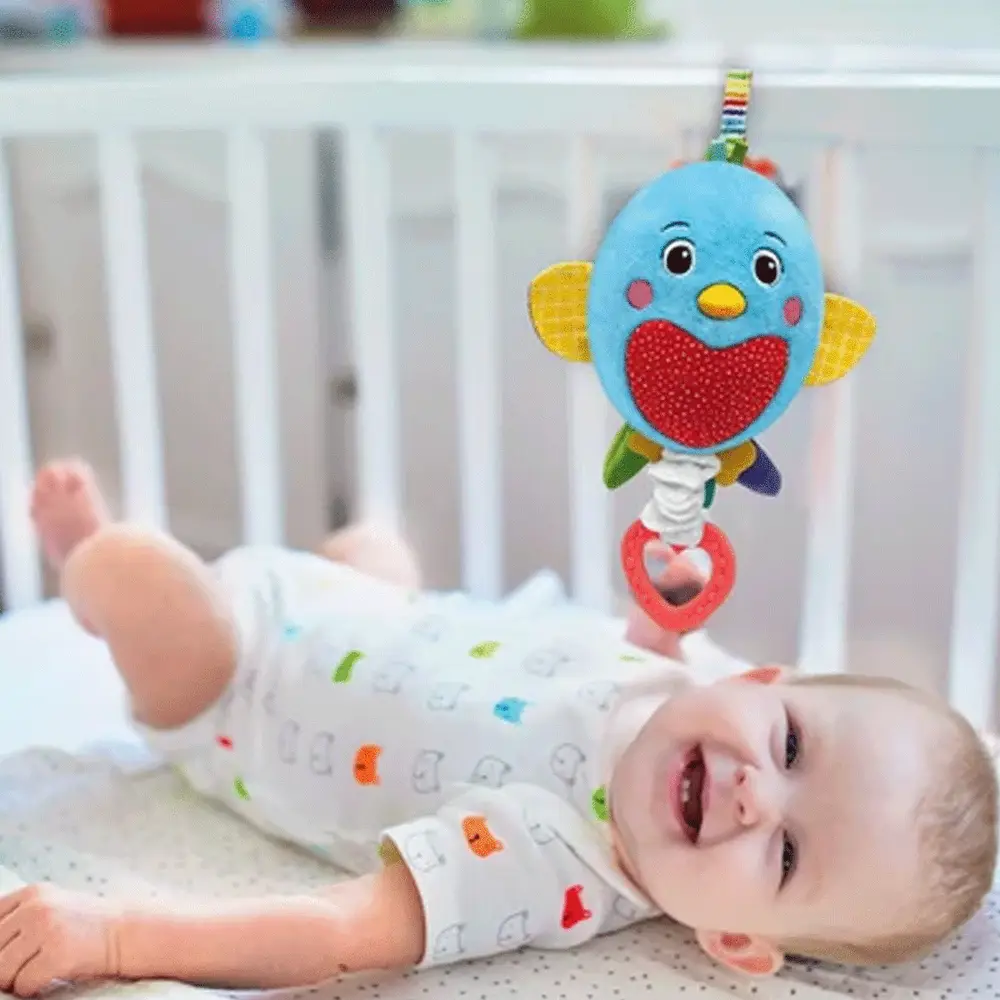 17794 Baby Clementoni - Müzikli Pelüş Kuş 3