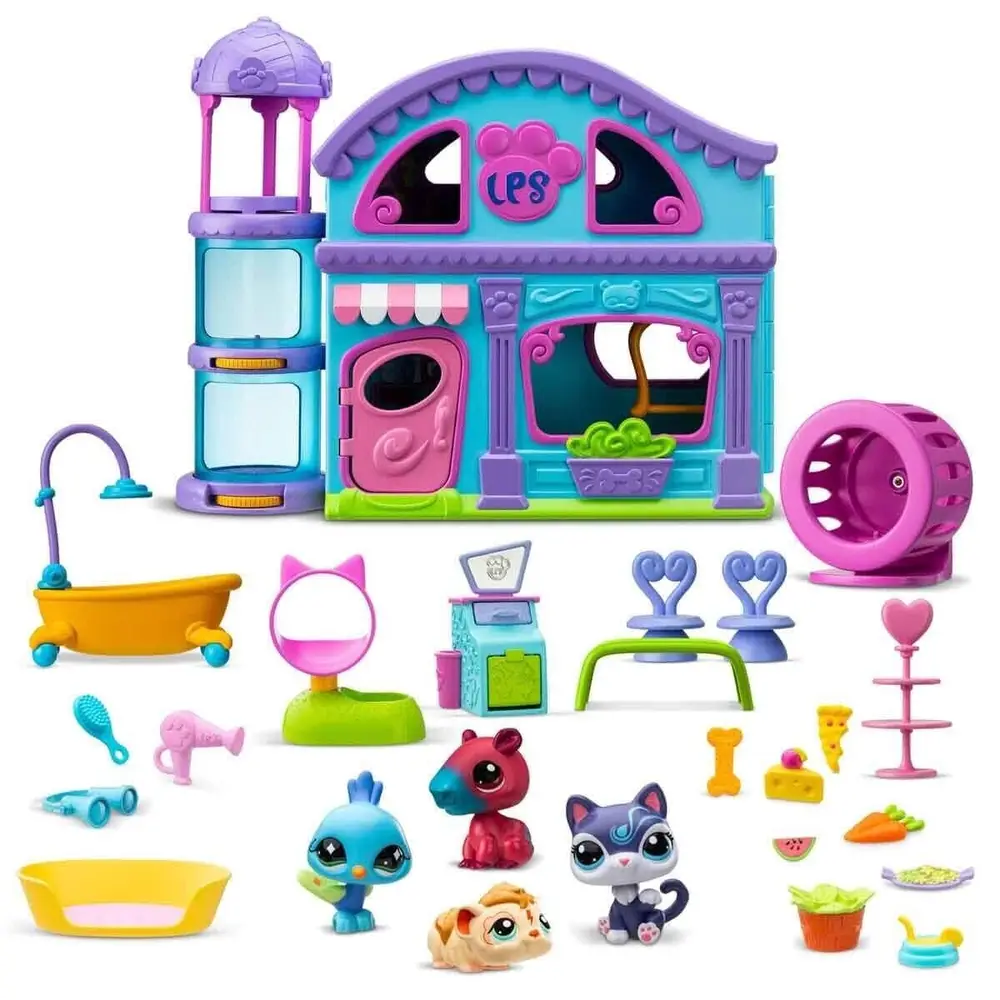 5967 SUN-Littlest Pet Shop Minişler Delüks Oyun Seti 2