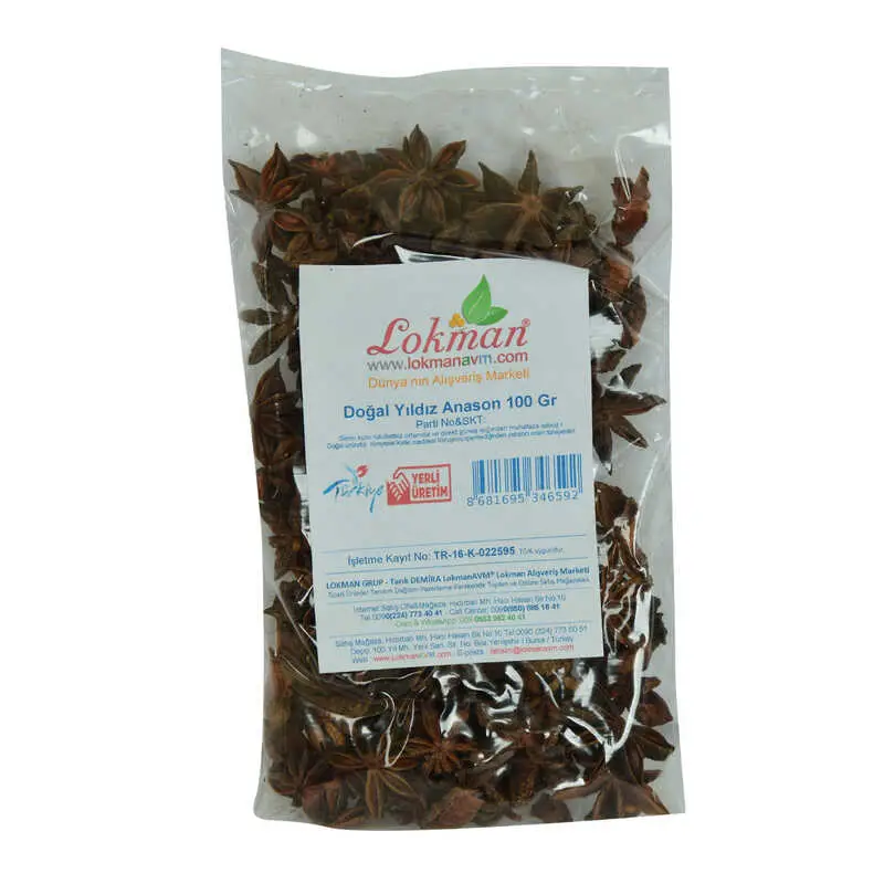 Yıldız Anason Doğal 100 Gr Paket 3