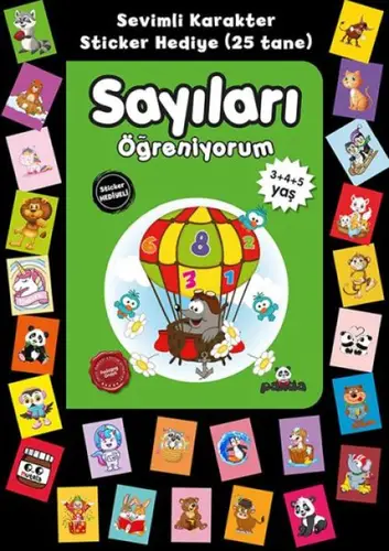 lı 3+4+5 Yaş Sayıları Öğreniyorum
