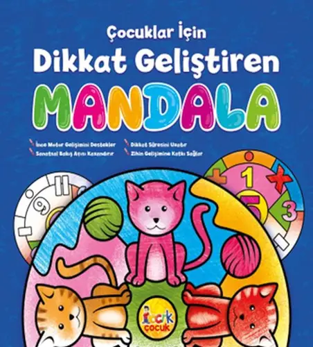Çuklar İçin Dikkat Geliştiren Mandala