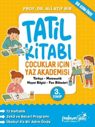 Çuklar İçin Yaz Akademisi 3. Sınıf Tatil Kitabı