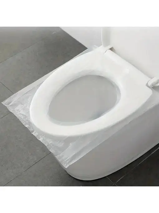 Hijyenik Tek Kullanımlık Klozet Kapağı Poşeti 200 Adet 3