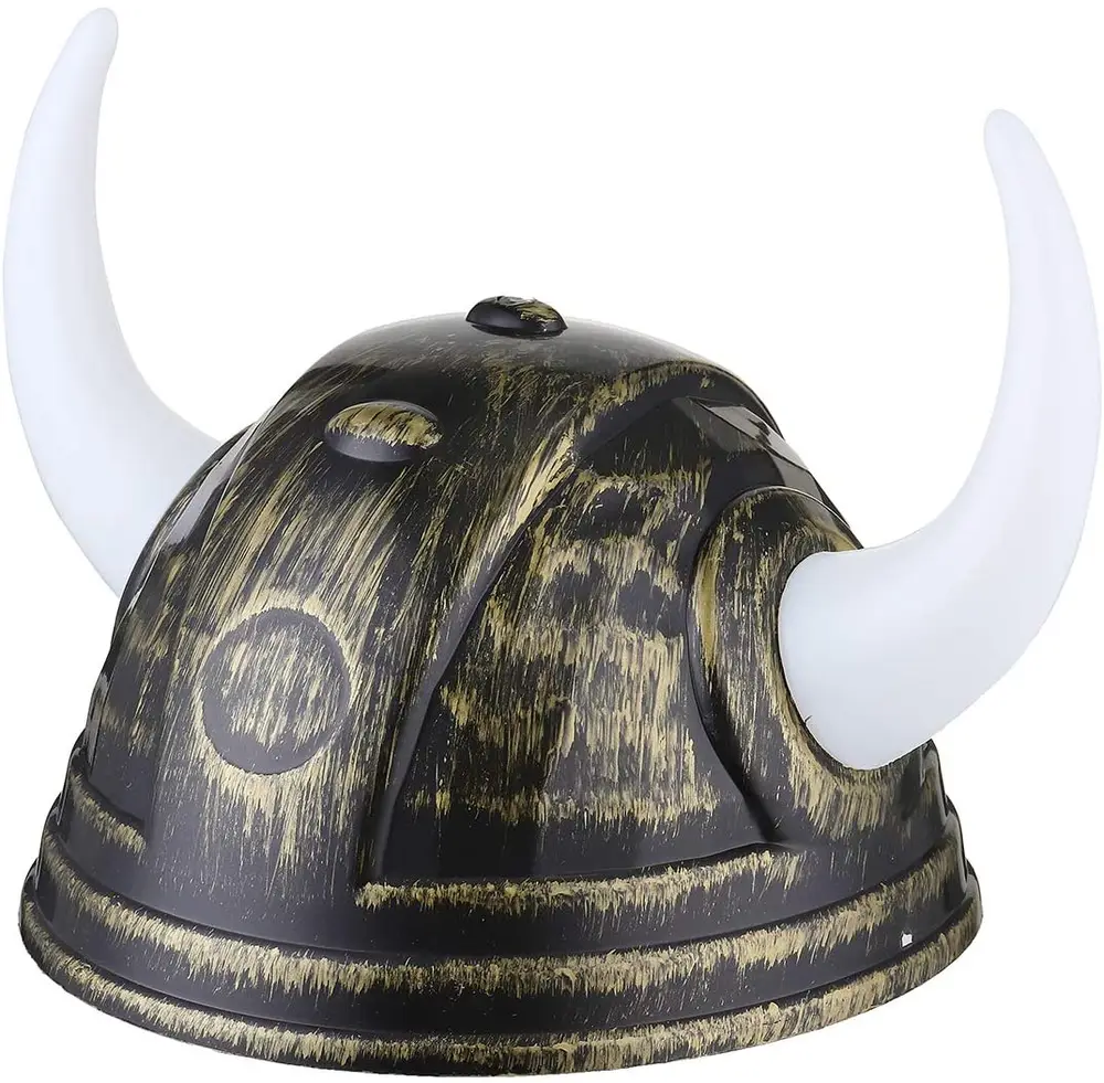 Viking Başlığı Asteriks Başlığı Altın Renk 2