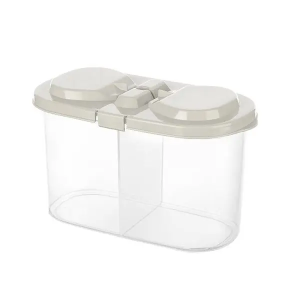 2 Bölmeli Saklama ve Erzak Kabı 1200 ML 3