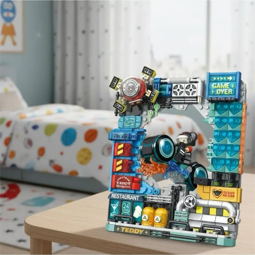 P881505 PANLOS MOTORCU TEDDY 458 PARÇA BLK OYUNCAK 3