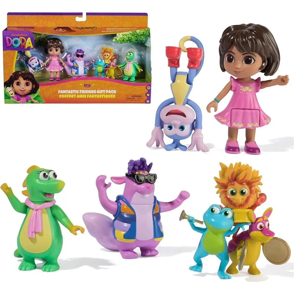 1007773 SUN-SPM-FİGÜR SET DORA VE HARİKA ARKADAŞLARI (DORA)