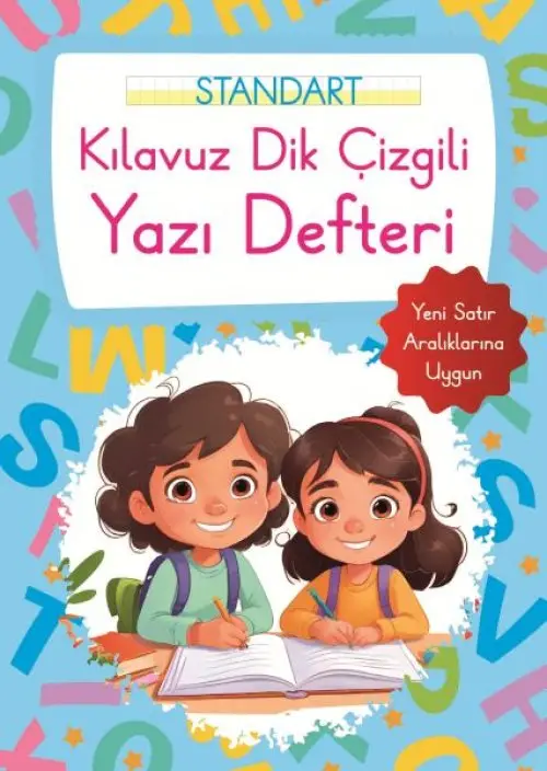 Kıluz Dik Çizgili Yazı Defteri Büyük Boy - Mi