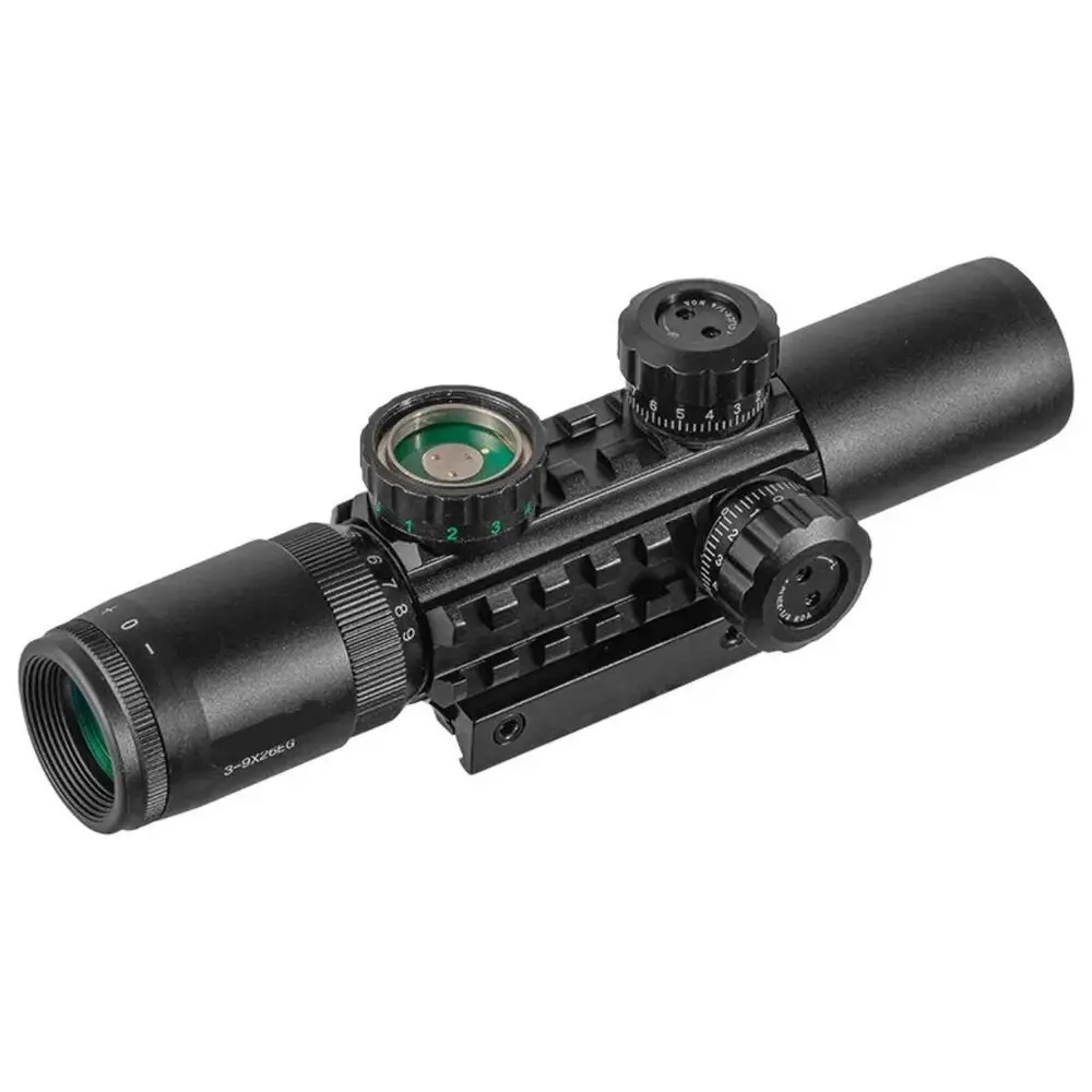 C3-9X26 EG Raylı Çift ışıklı Dürbünü 11mm/22mm