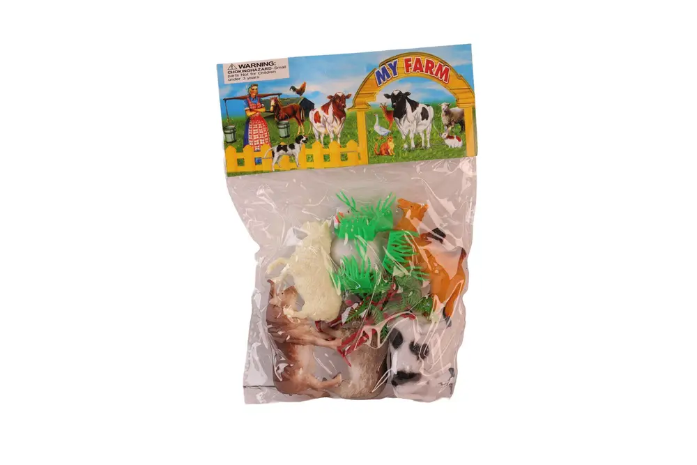 828-45 PVC DE ÇİFTLİK HAYVANLARI SETİ 72 2