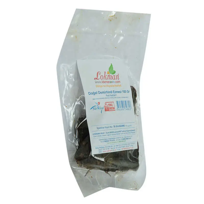 Demirhindi Ezmesi Doğal 100 Gr Paket 4