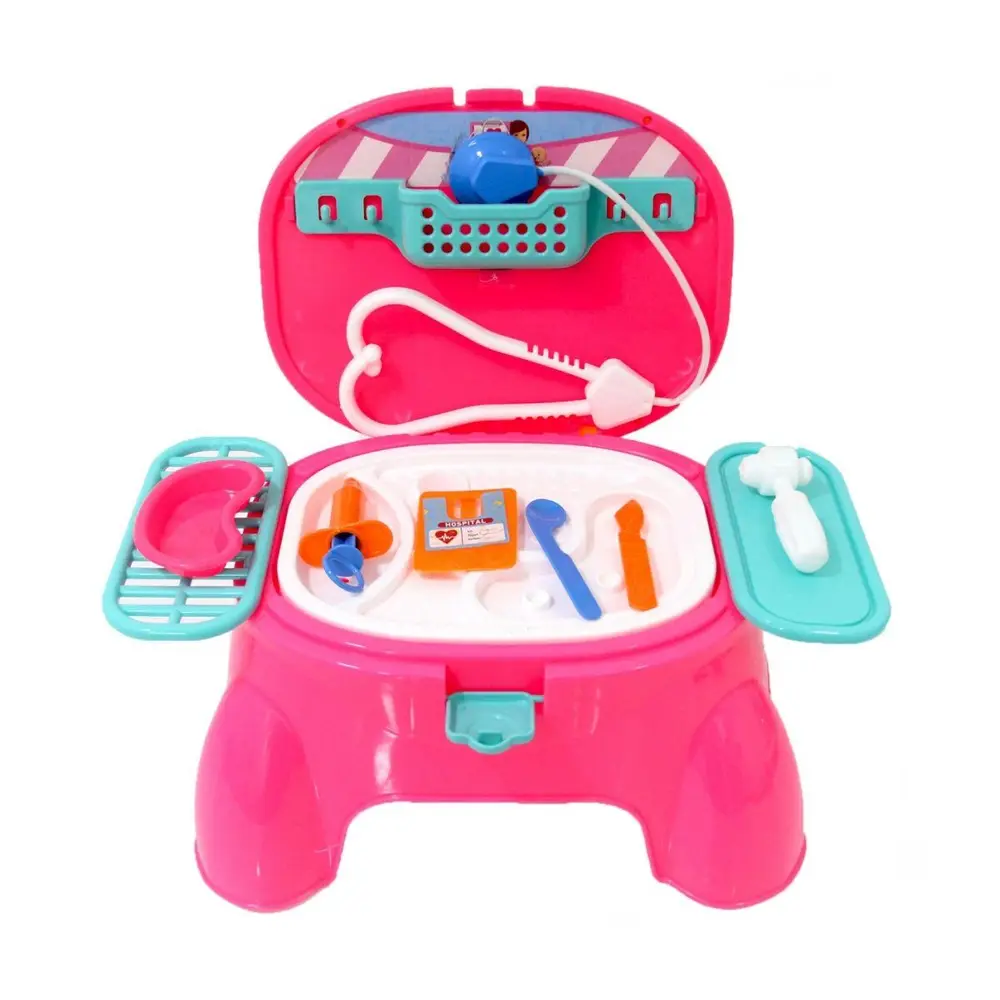 573-BP LITTLE NURSE OYUN TABURESİ DOKTOR SET KIZ 3