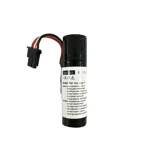 Sertec - PAX S920 Pos Uyumlu Bat