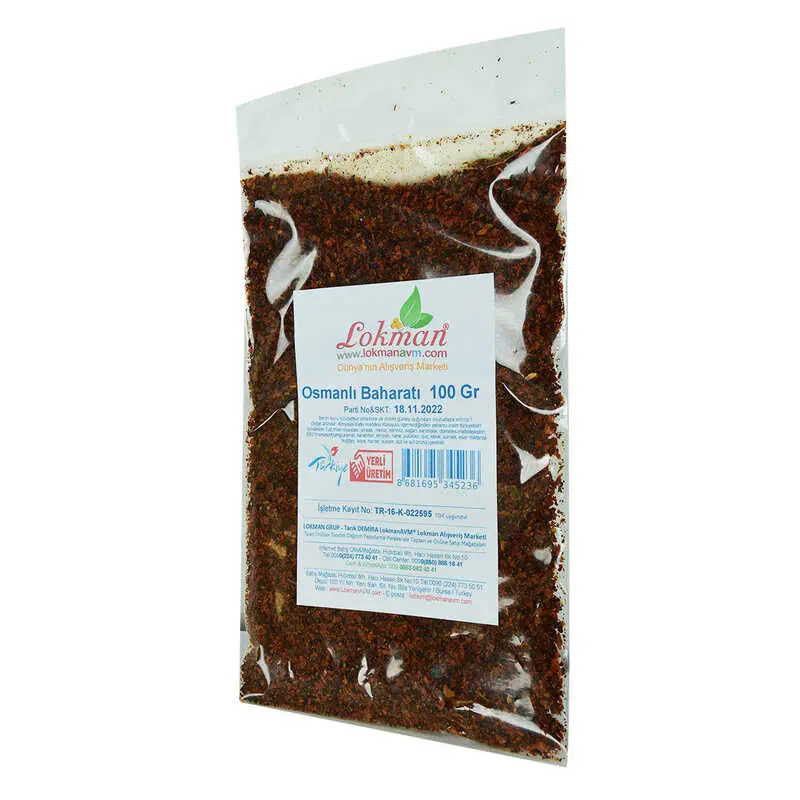 Osmanlı Baharatı Karışımı 100 Gr Paket 3