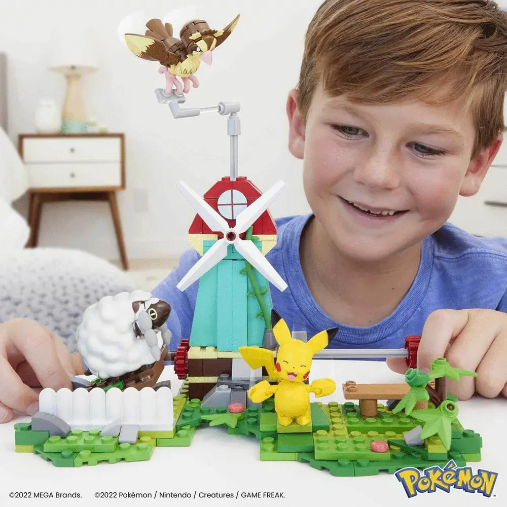 HKT21 MEGA™ Pokémon™ Countryside dmill - Yel Değirmeni Kasabası Seti 240 parça +7 yaş 4
