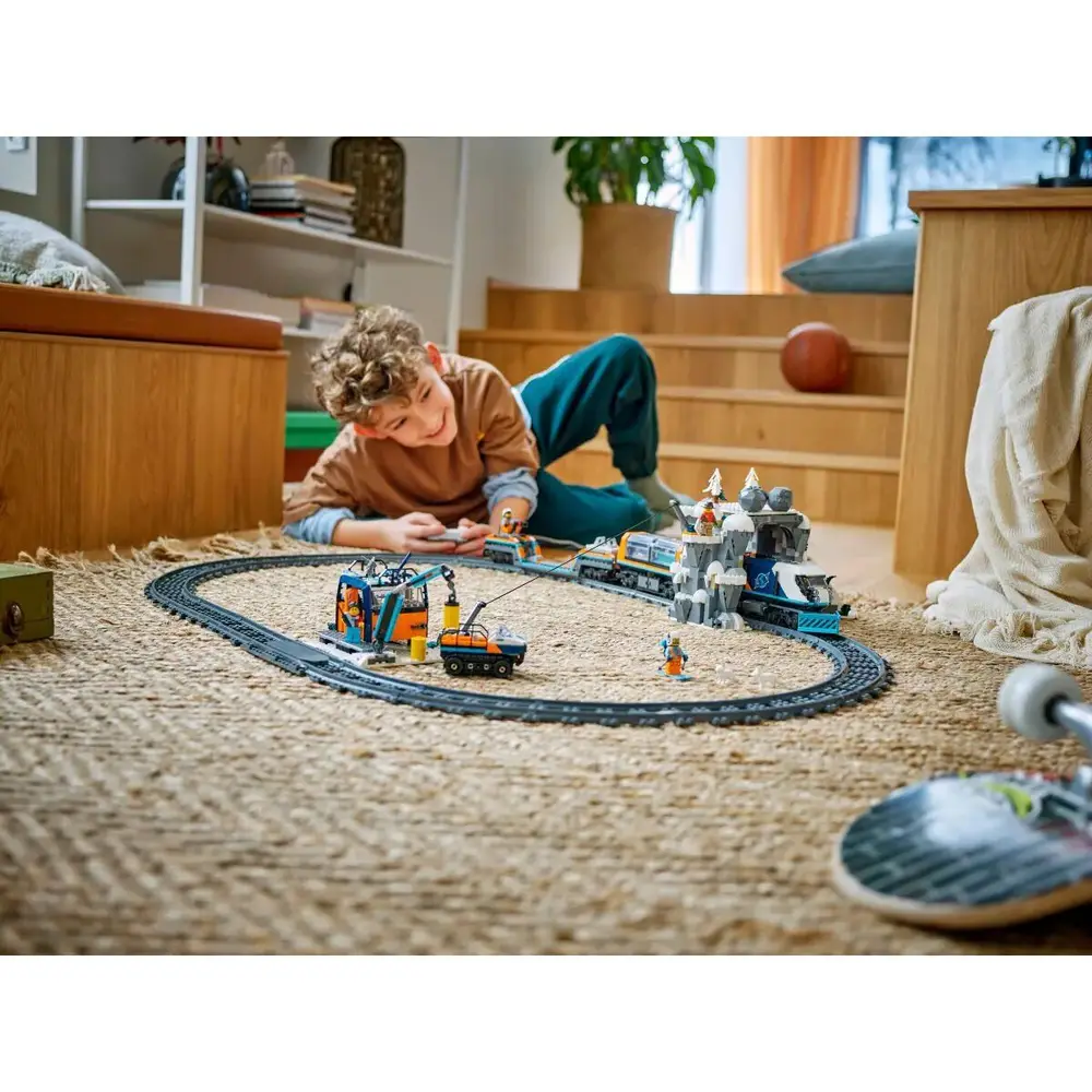60470 Lego City Kaşif Treni 1517 parça +7 yaş 5