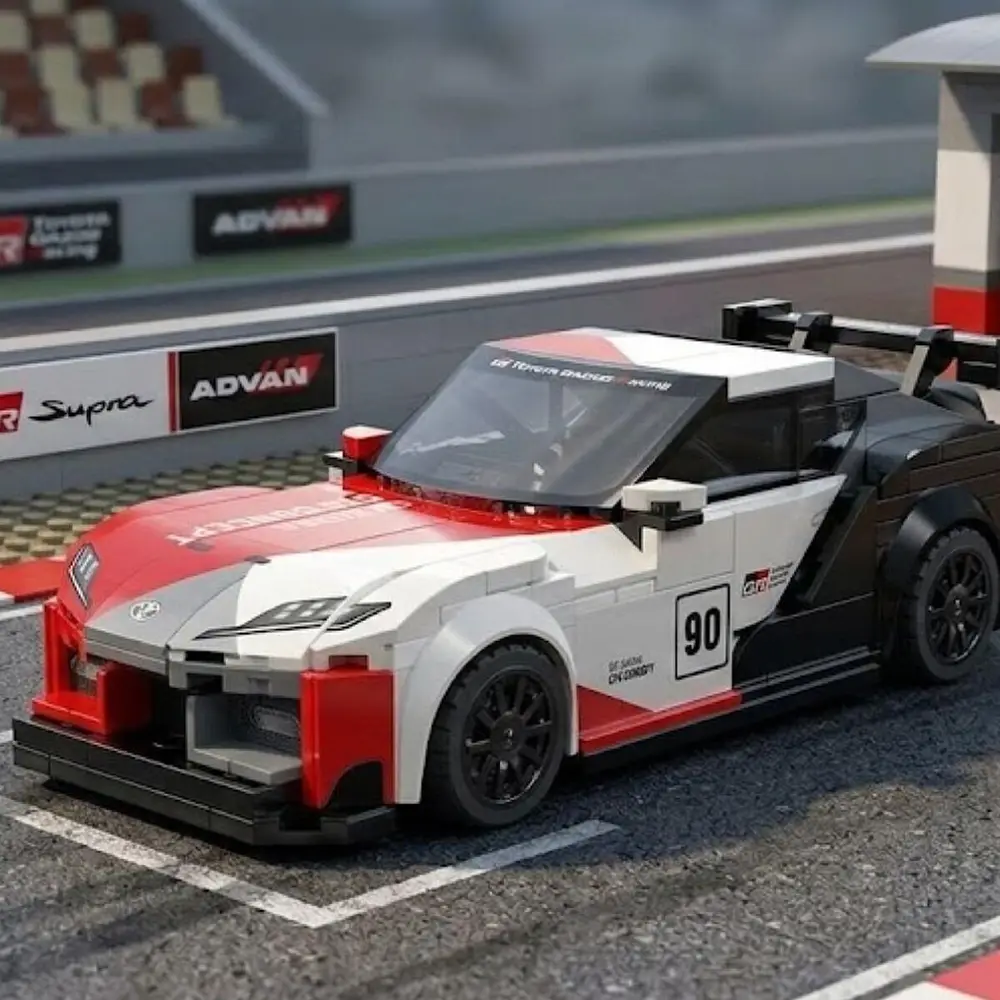 C55041W CADA TOYOTA GR SUPRA GT4 324 PARÇA BLK OYUNCAK 3