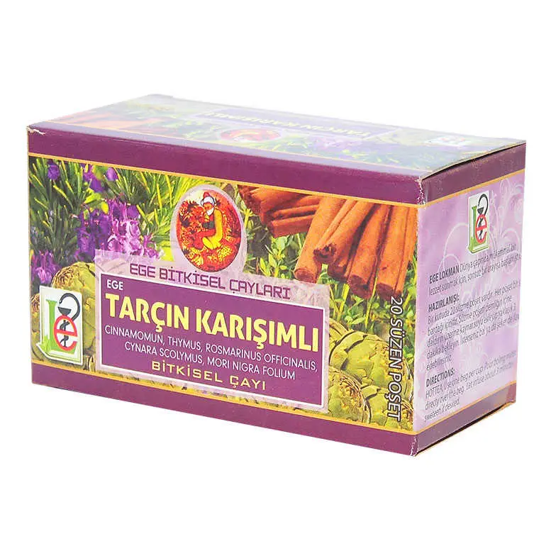 Tarçın Karışımlı sel Çay 20 Süzen Poşet 3