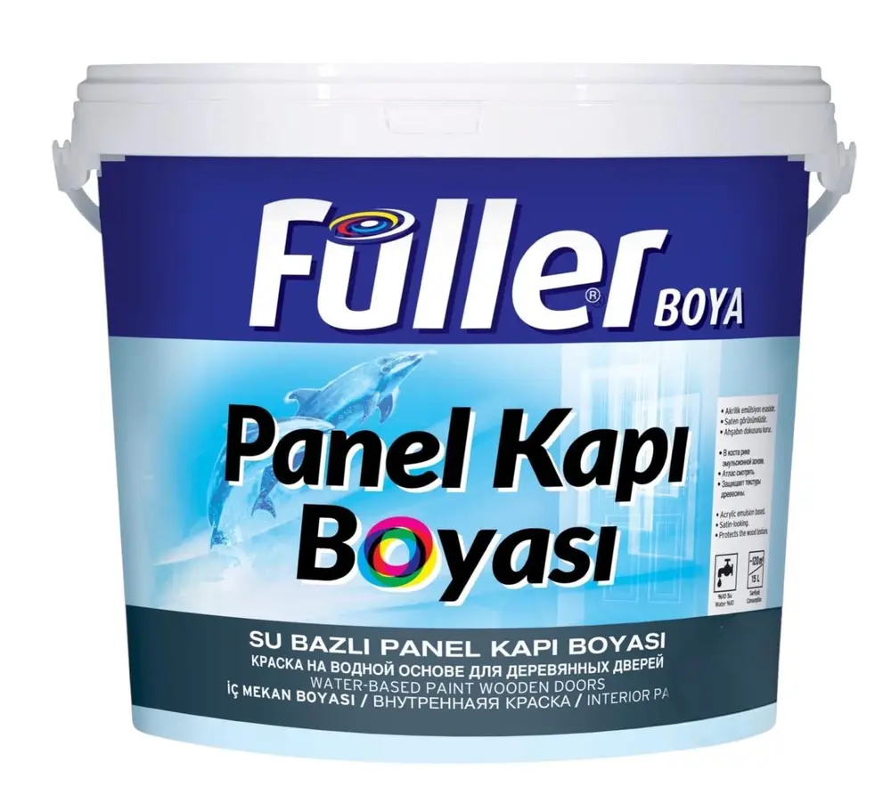 Panel Kapı Boyası Beyaz 2,5 Litre