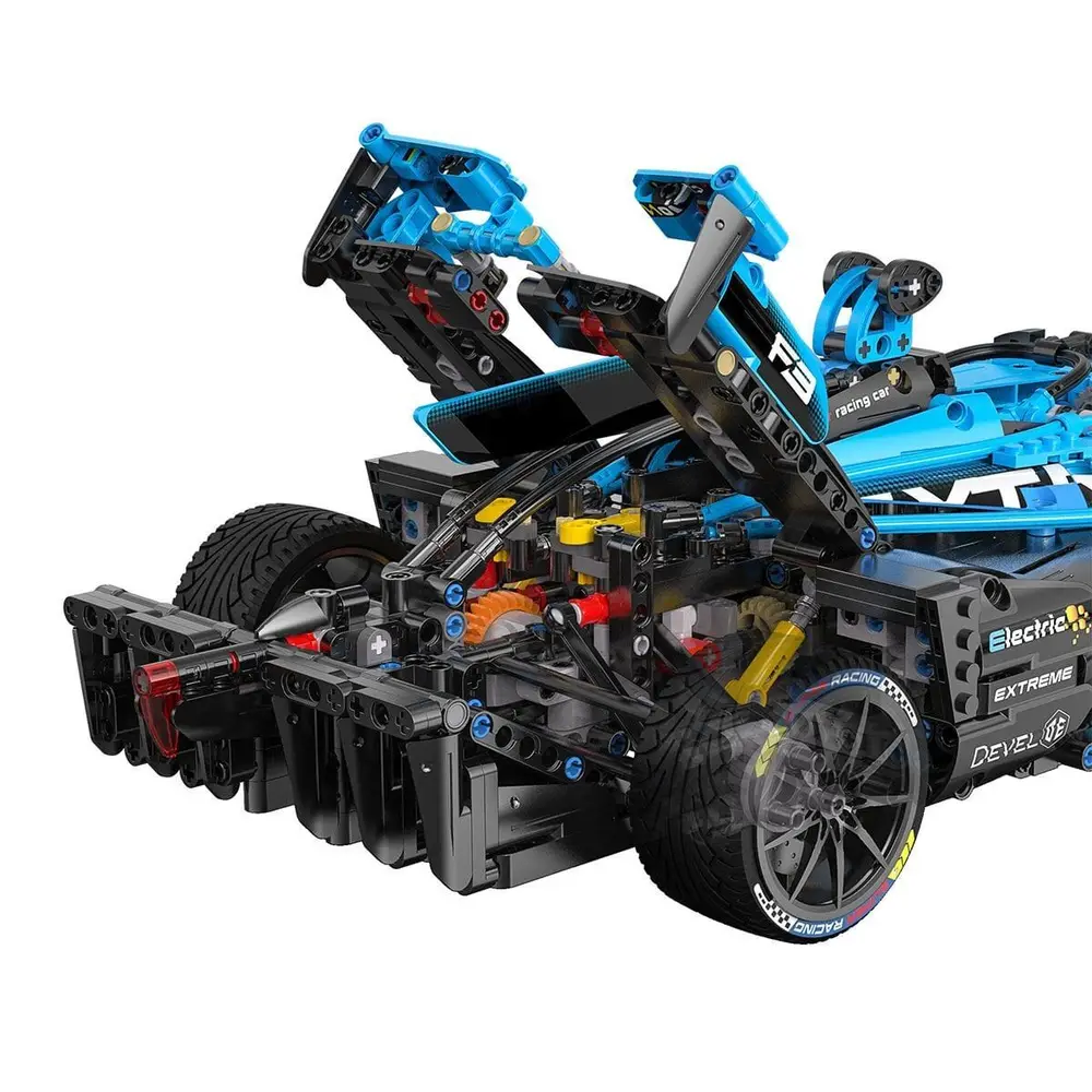 C64004W Cada Electric Racing Super Car Blok Seti 1667 Parça -Vagon life 5
