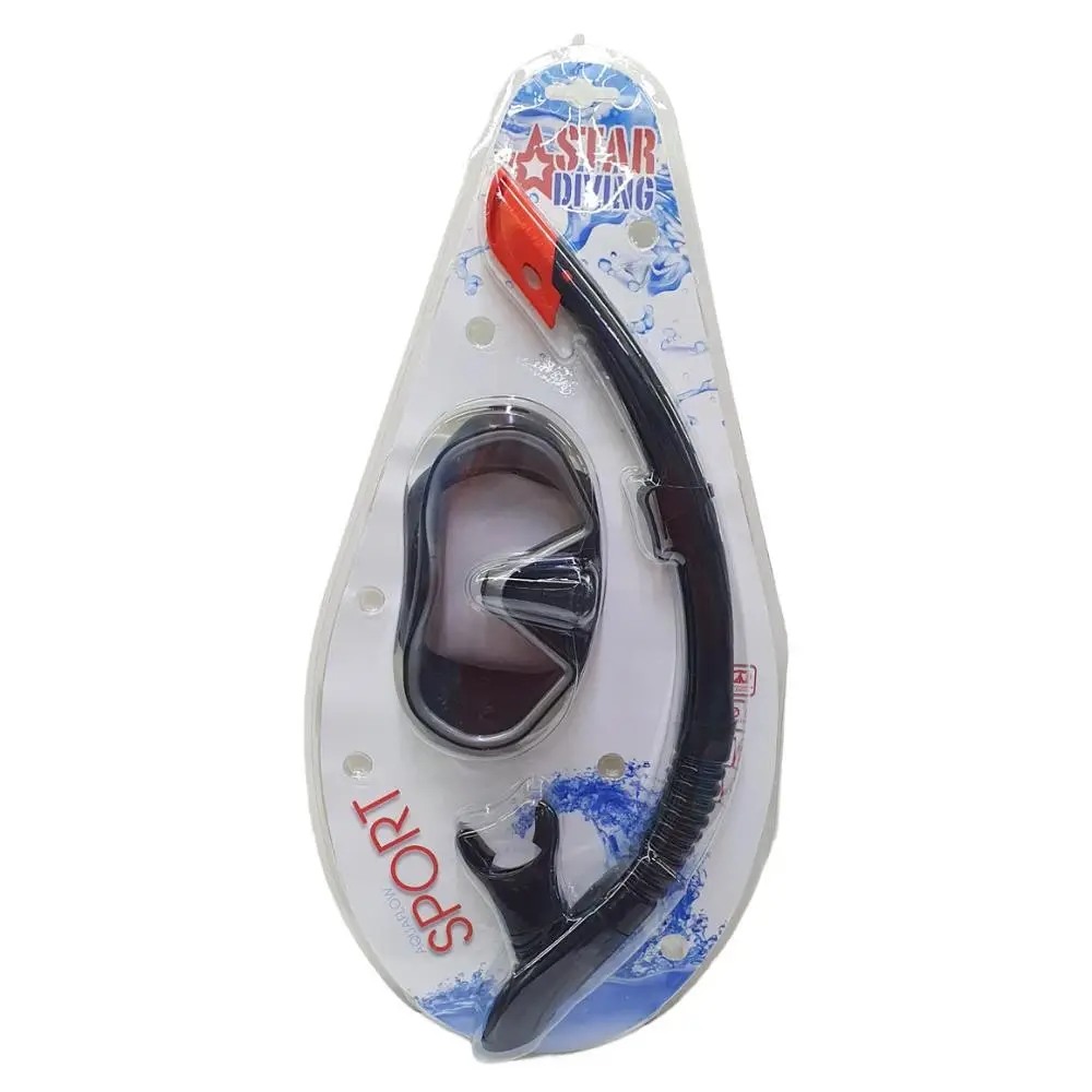 Siyah Dalış Maskesi ve Snorkel Yetişkin - 51723 - 1 ADET 5