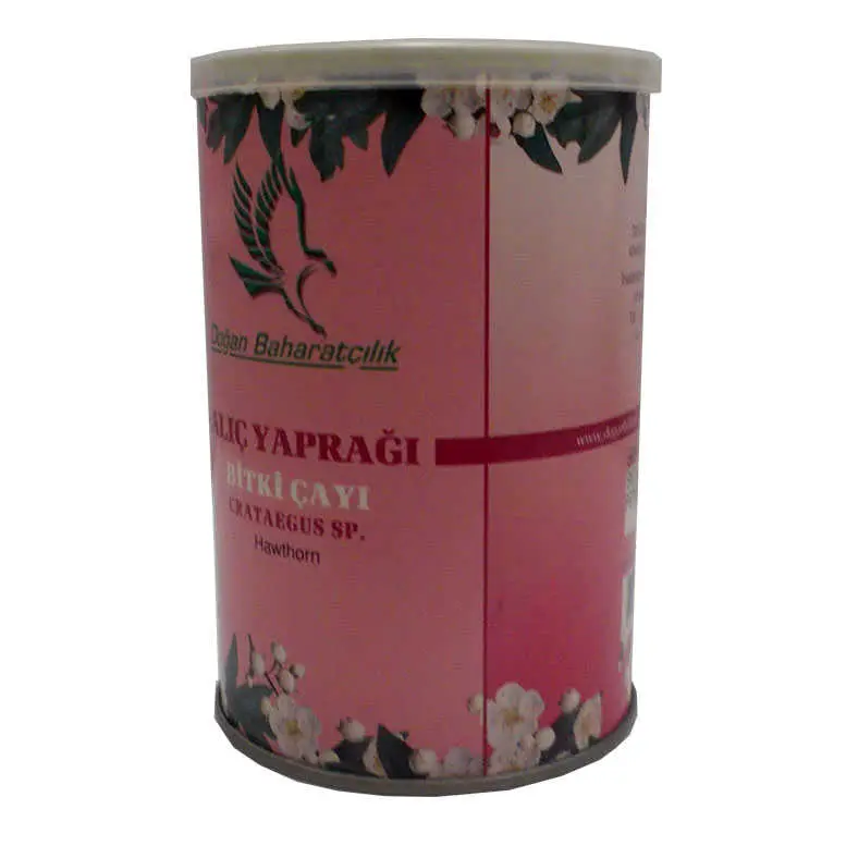 Alıç Yaprağı Doğal Teneke Kutu 100 Gr 3