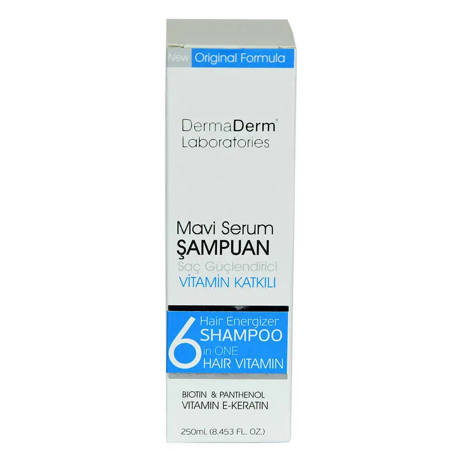 Mi Serum Şampuanı Güçlendirici (Biotin Panthenol min E-Keratin) 250 ML 4